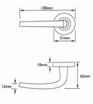 Classic Lever on Rose